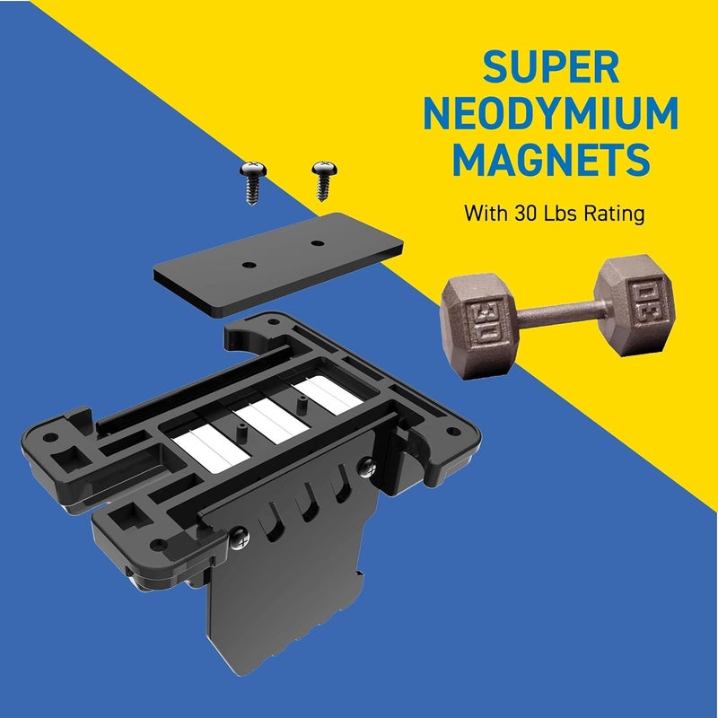 STINGER Trigger Safe Gun Magnet Mount for Handgun Firearm, car Holsters for Pistols, Gun Magnet, Car Gun Mount, Car Gun Holster, Magnetic Gun Mount, USA Utility Patent Pending - Image 5